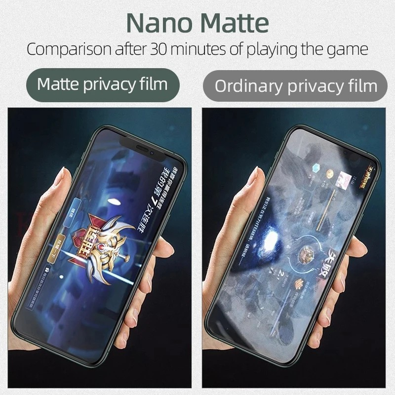 Oppo A78 5G Oppo A58 5G Oppo Reno 8T 5G Reno 8T 4G Tempered Glass CERAMIC SPY Matte Full Screen Guard D2