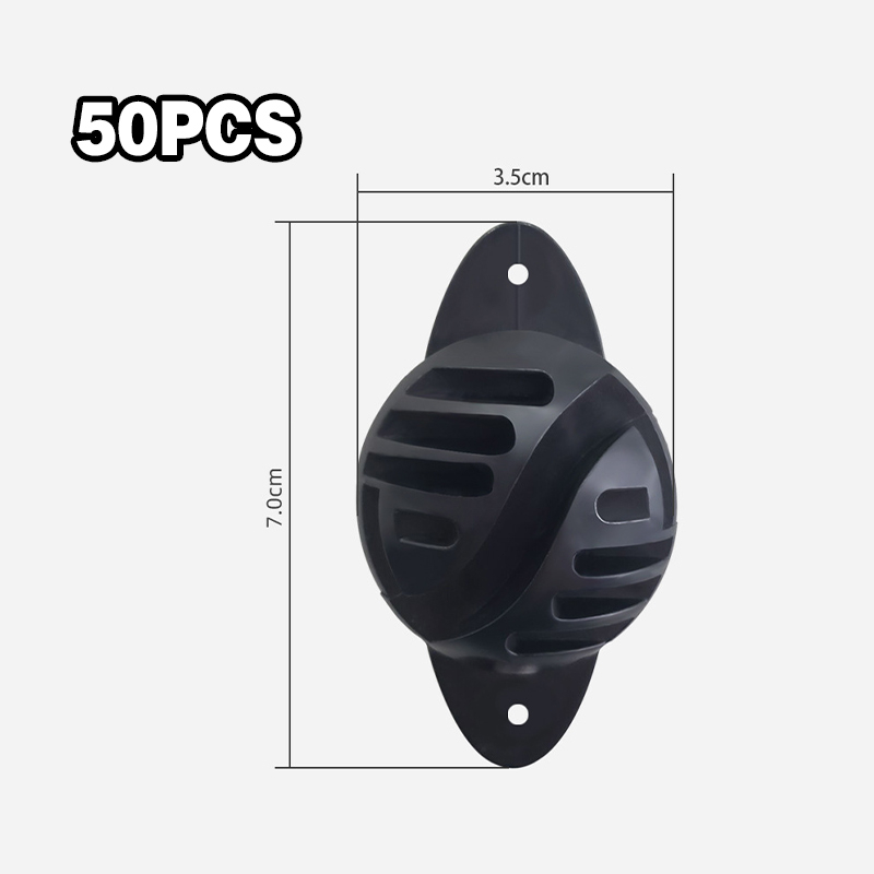 【50 PCS】Insulasi Pagar Elektronik/Electric Fence Insulator/Electric Fence Hemispherical Insulator