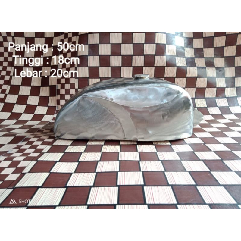 Tangki Custom caferacer plat tebal,Tangki motor custom caferacer,tangki caferacer,tangi motor custom