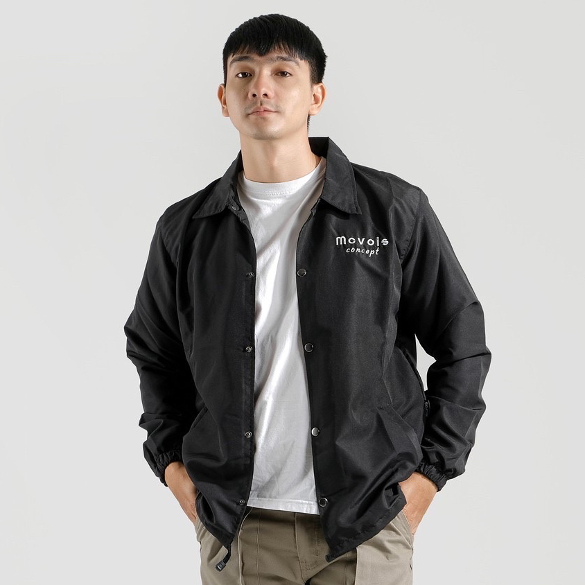 Jaket Pria Coach Original Brand McVois Bordir High Quality Premium Distro (Bisa COD)