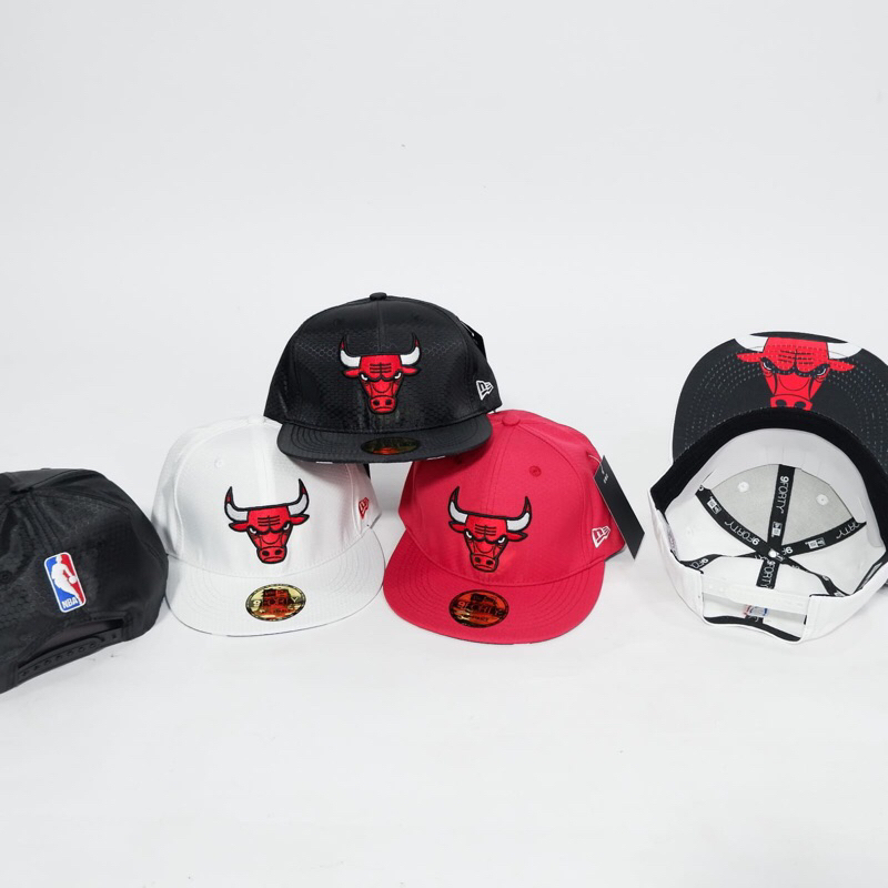 TOPI SNAPBACK CHICAGO BULLS BANTENG X NEW ERA PRIA WANITA - TOPI HIP HOP SPORT FASHION CASUAL