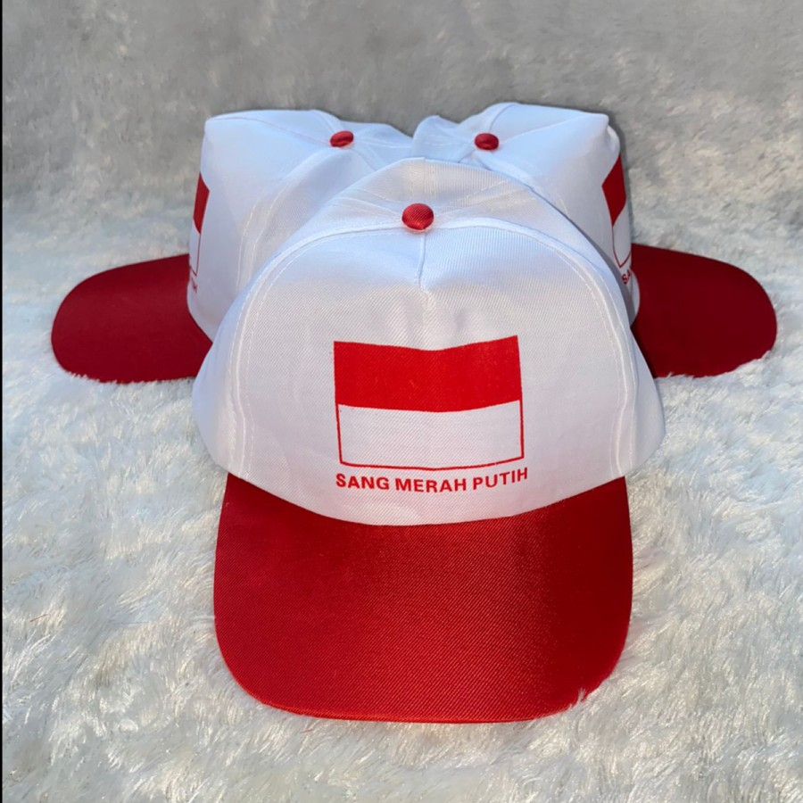 Topi Kemerdekaan Sang Merah Putih 17 Agustusan HUT RI Premium