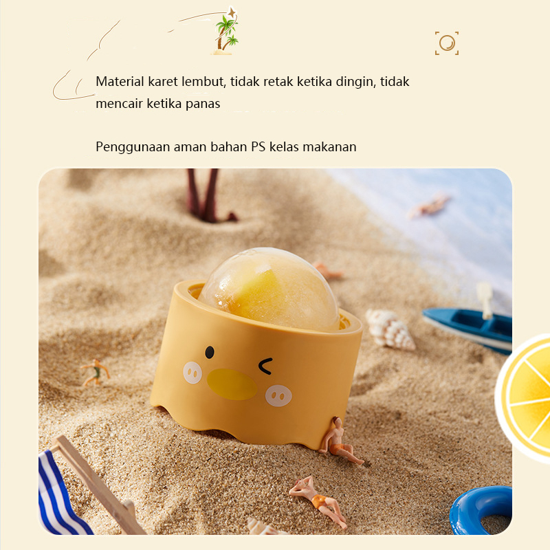 Mi.more Es Ball Maker Cetakan / Whiskey Spherical Ice Cube Light Bulbs Cetakan Bar Tools