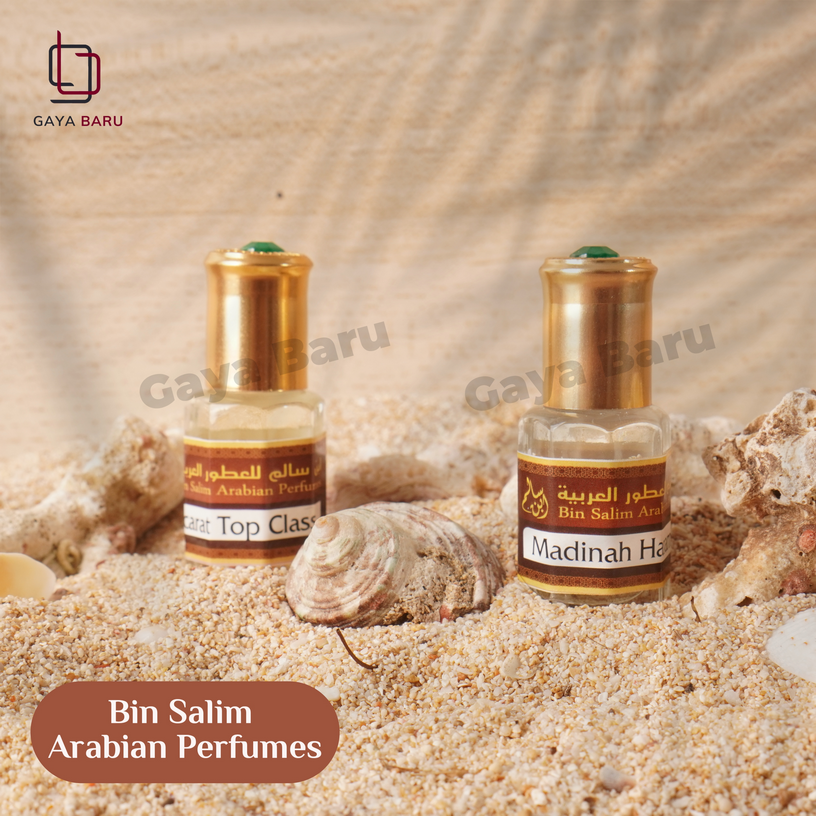PARFUM MINYAK WANGI KASTURI AL GHAZAL PRIA WANITA ROLL ON TAHAN LAMA BIN SALIM ARABIAN PERFUMES