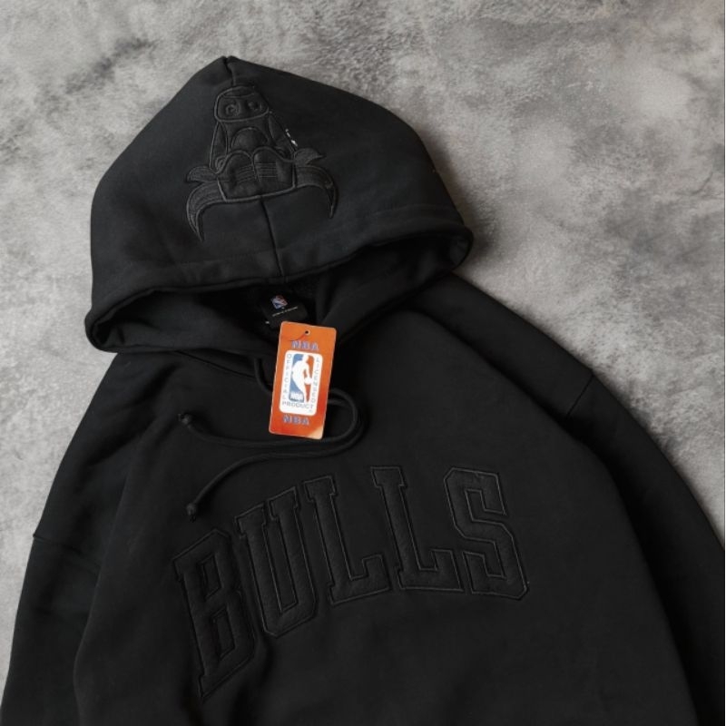 HOODIE JAKET CHICAGO BULLS PULLBLACK FULLTAG &amp; LABEL