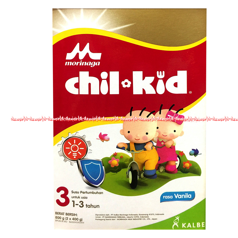 Morinaga 800gr Chil Kids 3 Vanila Madu Chilkid Chil-kid Vanilla Honey Susu Bubuk 1-3tahun 800 gram