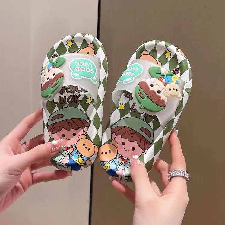 babyfit sendal GOOD LUCK CATUR boys sandal karet pvc anak import ml-0519