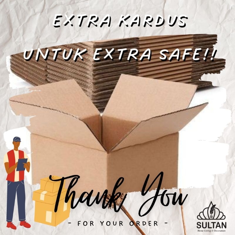 

Kardus Tambahan Packing - Extra Kardus