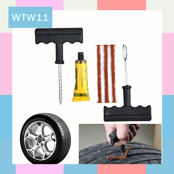 YUN Mall Repair kit Tambal Ban Mobil Sepeda Motor Tubeless Tire