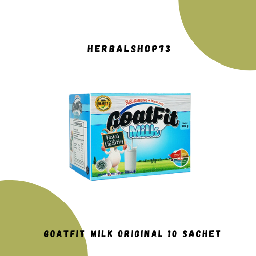 

Susu Kambing Etawa plus royal jelly Goatfit Milk 10 SACHET