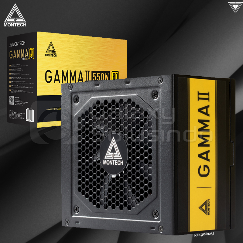 Montech GAMMA II 550 550Watt 80 Plus Gold Power Supply