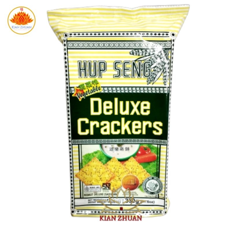 Hup Seng Cream / Sugar / Deluxe Crackers / 225gr, 330gr, 428gr