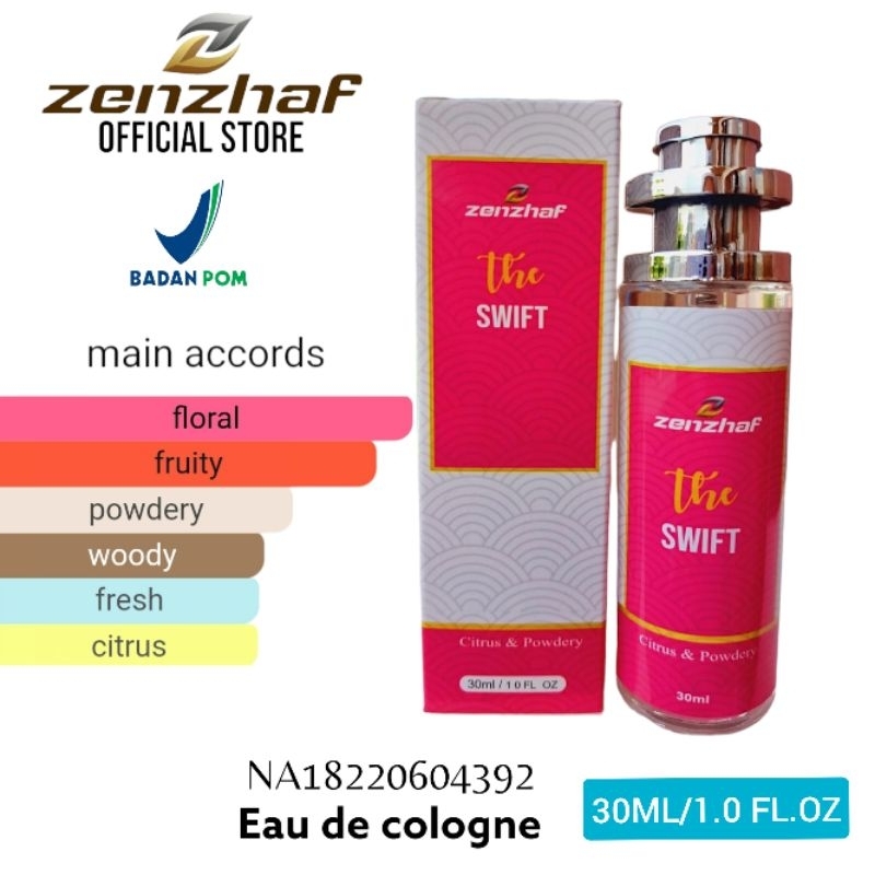 PARFUM BPOM ZENZHAF THE SWIFT 30ML