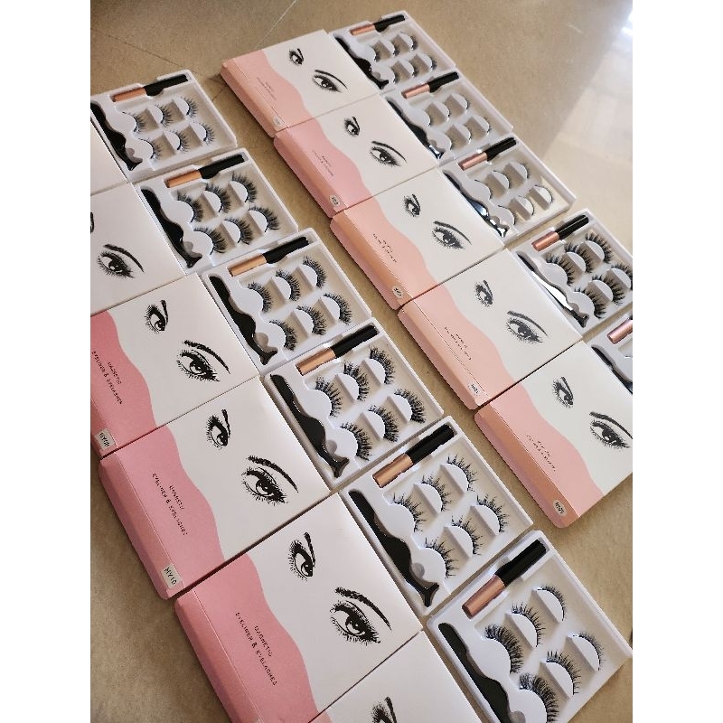 Bulu Mata Magnet Natural 3pasang BULU MATA MAGNETIC SUPER HALUS BULUNYA