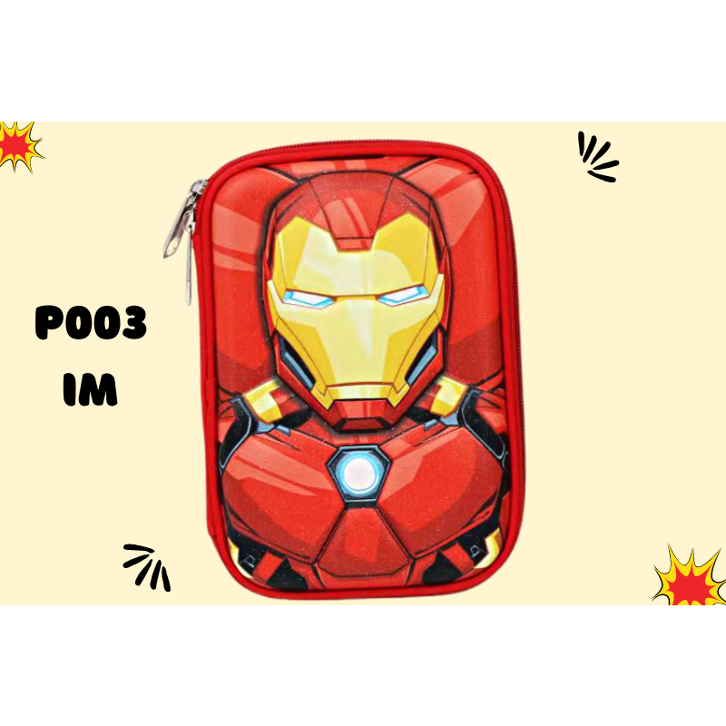 

PENSIL CASE LEBAR EMBOSE TIMBUL KOTAK PENSIL ANAK 6D KARAKTER UNICORN/LOL/FROZEN/SPIDERMAN p003