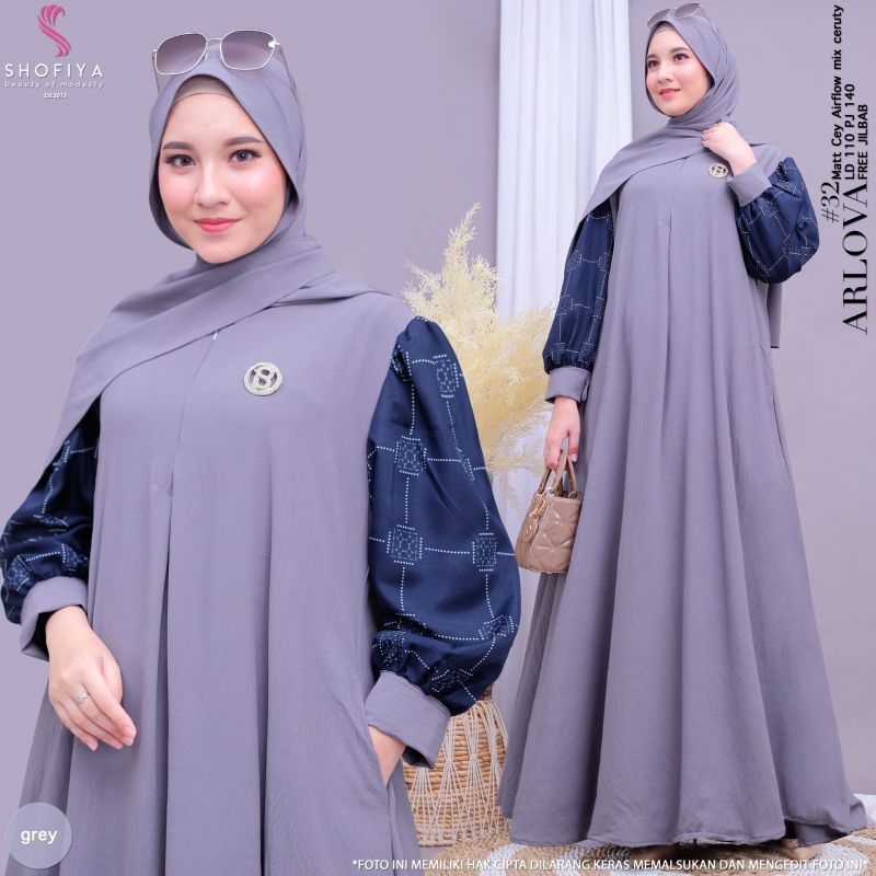 ARLOVA DRESS//GAMIS//ORI BY SOFIYA GESER