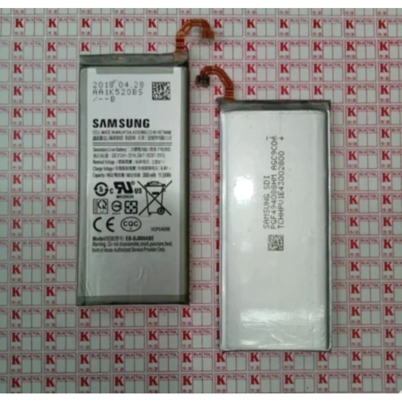 BATERAI BATRE BATTERY SAMSUNG GALAXY J6 J8 2018 J600 J800 A600 ORI99