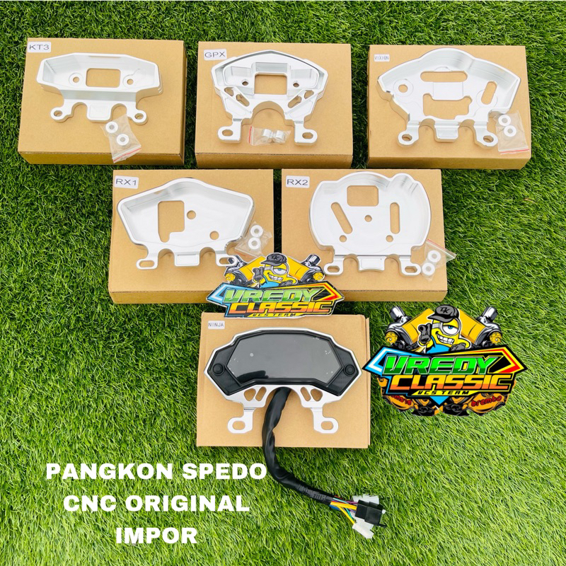 Pangkon Spedo CNC Braket SPEDO CNC Original Impor Ninja Mono GPX RX1 RX2 KTM Vixion Nvl