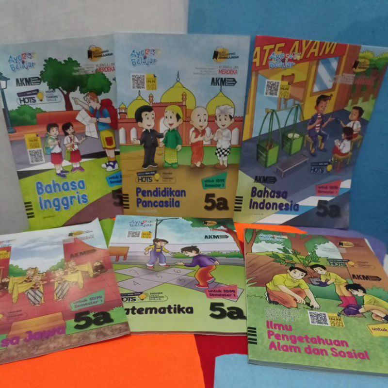 LKS KURIKULUM MERDEKA, tingkat sekolah dasar / SD -MI KELAS 5 MATEMATIKA SEMESTER 1,SOAL SOAL. LATIH