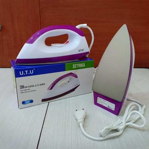 UTU Setrika Listrik SE-1101 Super - Setrika Listrik - Setrika baju - Gosokan Baju - Setrika LIstrik Anti karat - Setrika Dry Iron