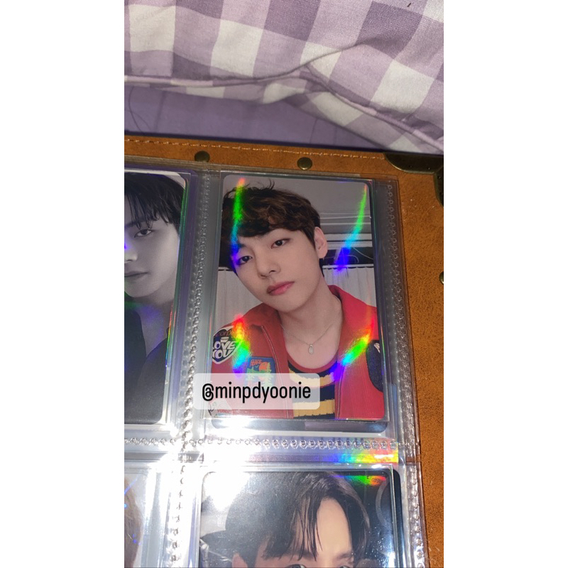 NEGO Photocard Taehyung V Jungkook memo 2020 memo 2021 Bluray