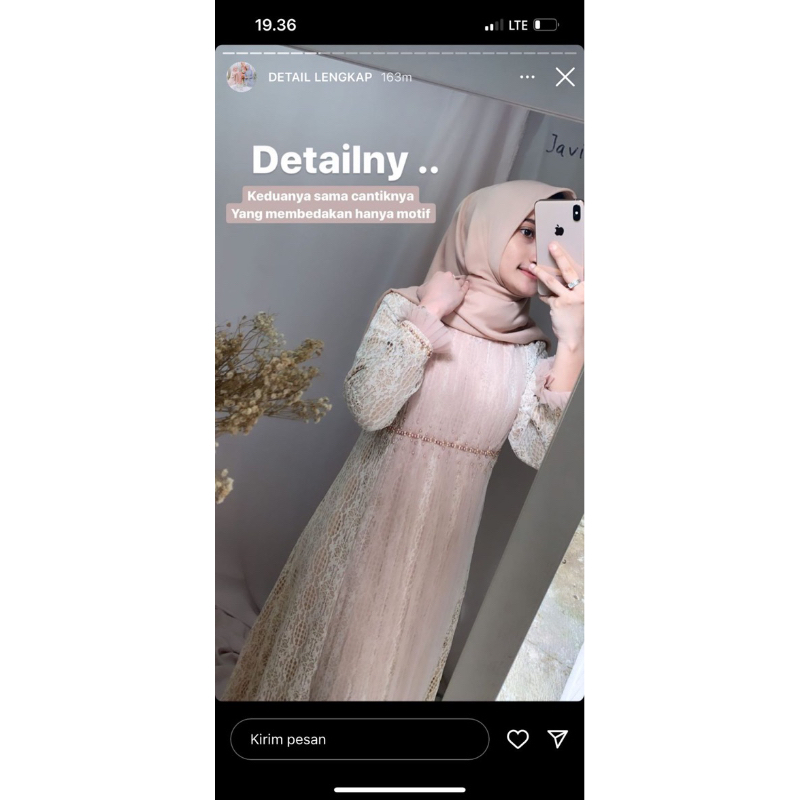 preloved Dress syalina dress Javina