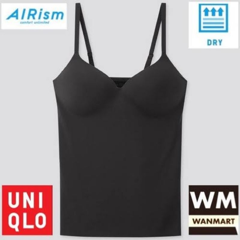 UNIQLO Seamless Tanktop Bra Airsim Tank Top Bra Wanita