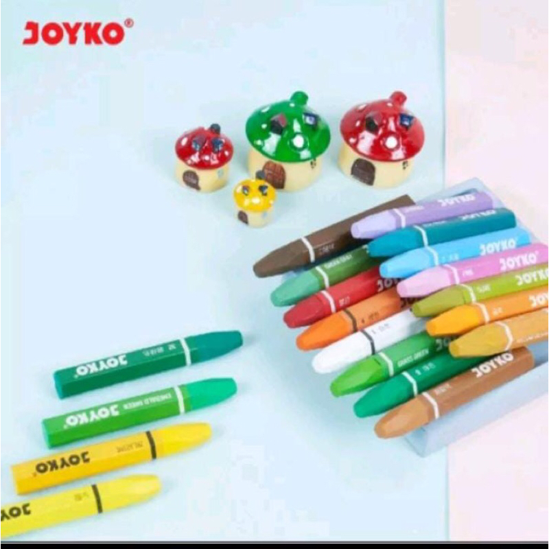 

crayon titi joyko 12warna
