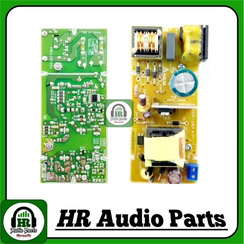 SMPS DC 24V 6A for Amplifier Class D TPA3116D2 Delta Elektronik Versi 2