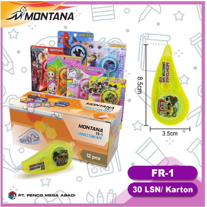 

Correction tape tip x GM100CT 12 meter