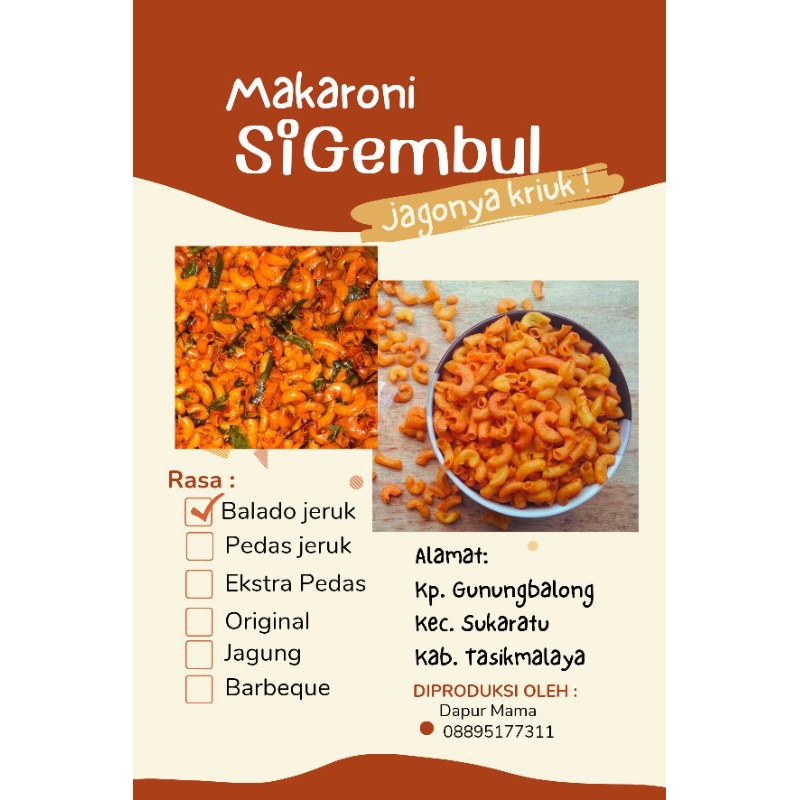 

Makaroni SiGembul