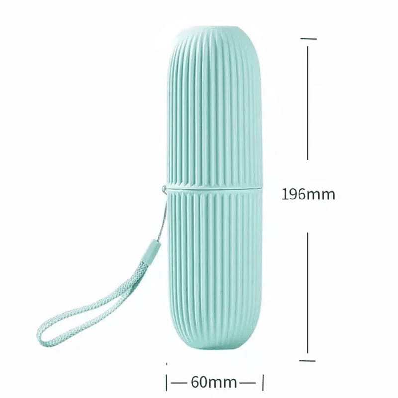 TEMPAT SIKAT GIGI TRAVEL KOTAK SIKAT GIGI PASTA ODOL TOOTHBRUSH CASE PASTEL DISPENSER ODOL TRAVELING