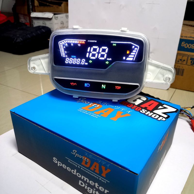 Speedometer Digital Yamaha F1ZR FIZR V 110 ZHE Kilometer Spidometer POSWAN Force One SEMUA TAHUN