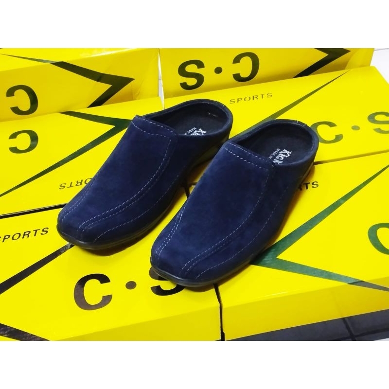 Sandal Sepatu Bakpao Pria Bustong Sepatu Sandal Slip On Casual Pria