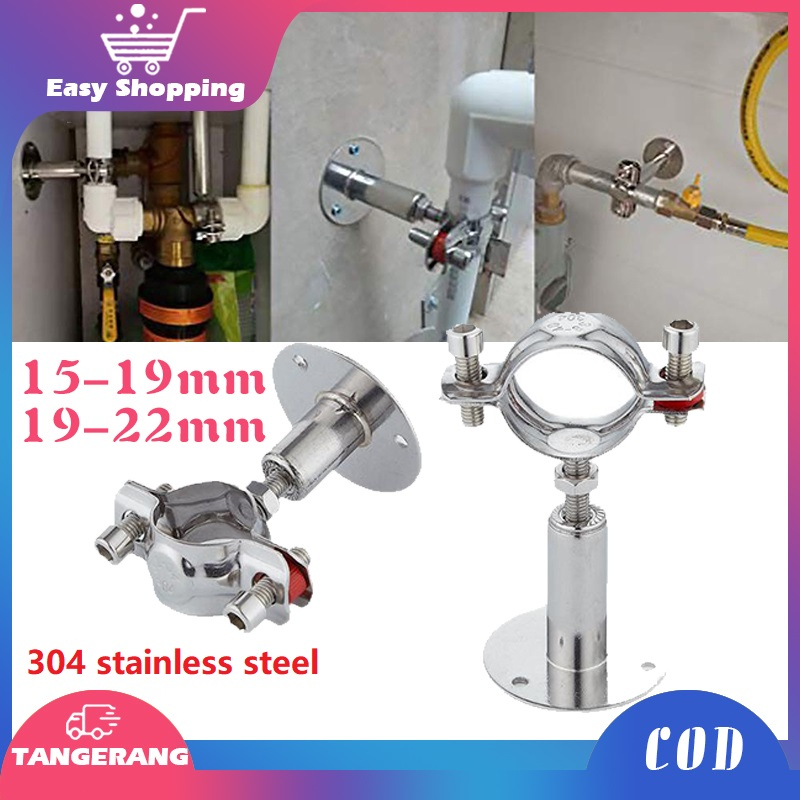 Clamp Pipa 304 Stainless Hanger Clamp Pipa Clamp Pipa Holder  Adjustable Klem Pipa Pipe Clamp