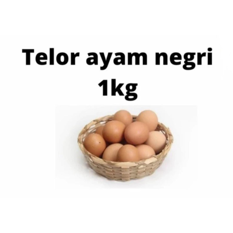 

Telur ayam negri 1kg