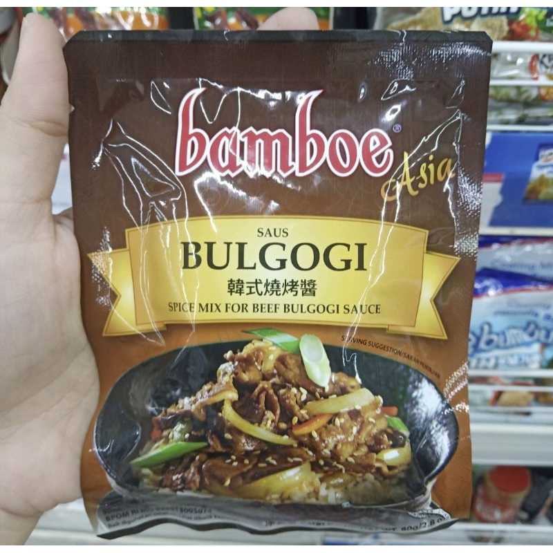 

Bamboe bumbu bulgogi spice mix for beef bulgogi sauce