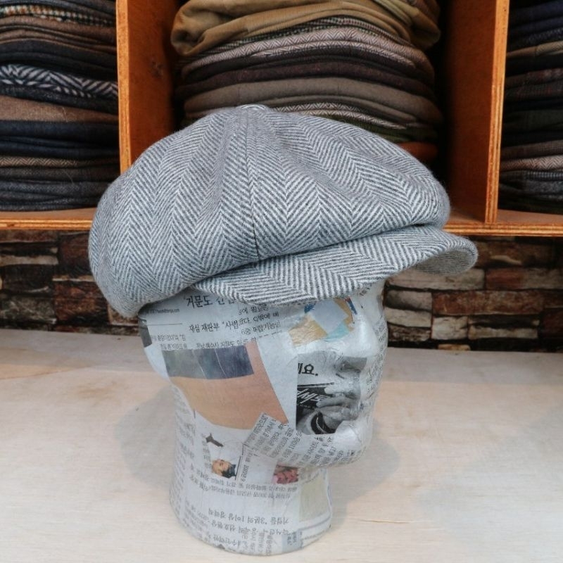 TOPI CLASSIC NEWSBOY HAT TOPI JAMUR ORIGINAL LOOKOUTHEJO