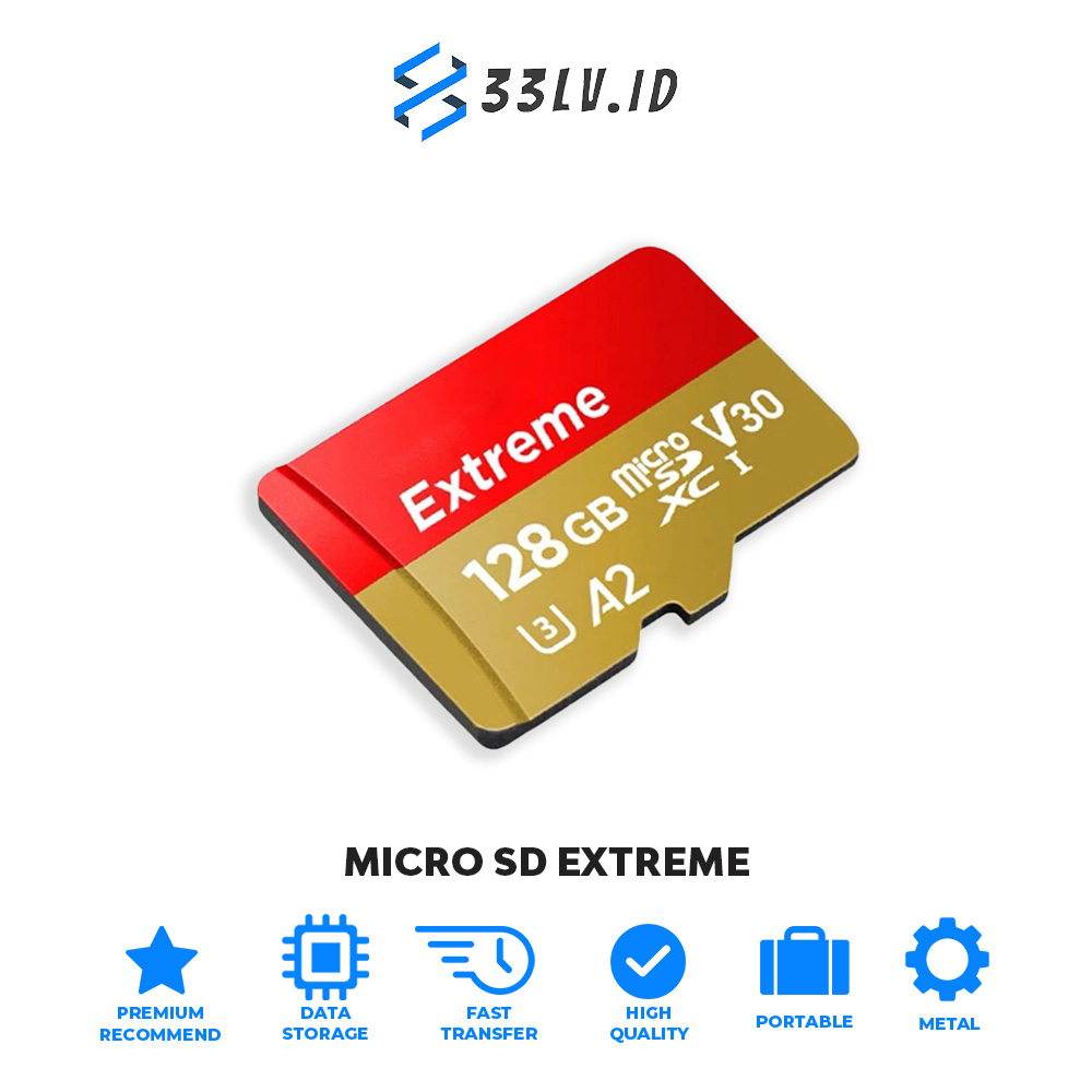 【33LV.ID】Memory extreme pro original A2 4GB-128GB speed up to 95 mb/s