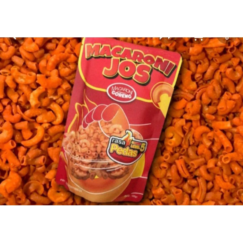 

macaroni jos 100 gr dengan pack premium