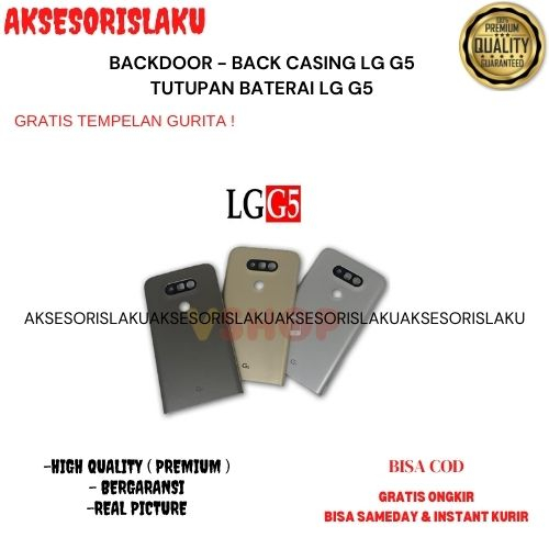 BACKDOOR - BACK CASING LG G5 TUTUPAN BATERAI LG G5