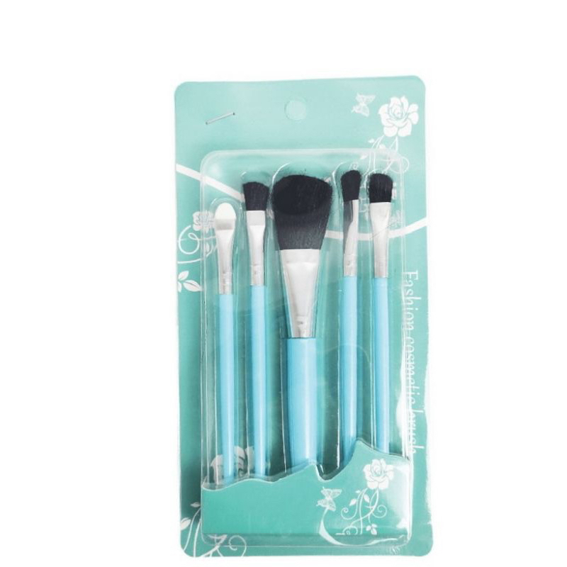 DILASTORE (PERPACK) KUAS MAKEUP EYESHADOW  SET ISI 5 PCS WARNA BIRU