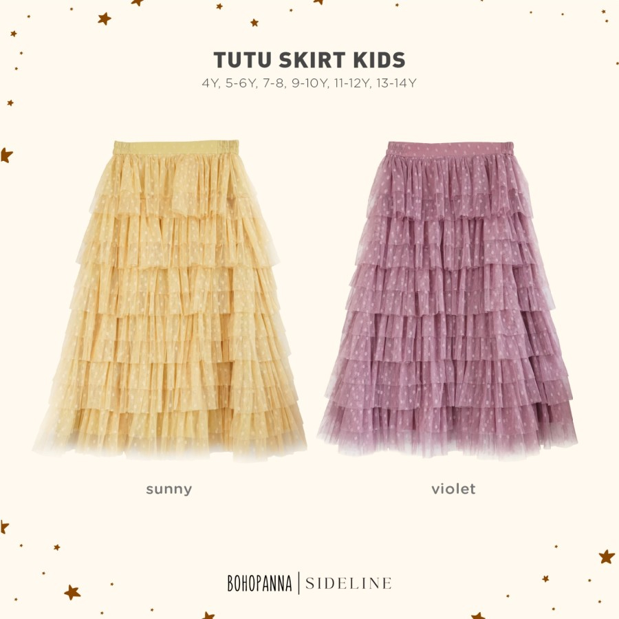 BOHOPANNA - BOHOPANNA X SIDELINE - TUTU SKIRT