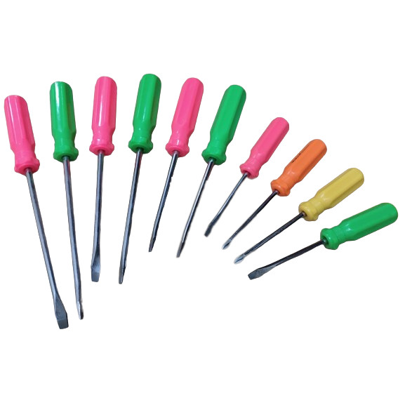 OBENG GG PVC/OBENG GAGANG PVC WARNA/SCREWDRIVER MAGNET/OBENG PLUS MINUS/OBENG MAGNET TERSEDIA BANYAK UKURAN