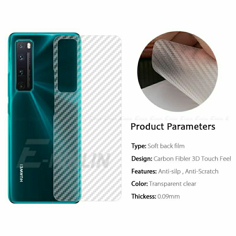 Skin Carbon Huawei Mate 10 20 30 40 50 P30 P40 Pro