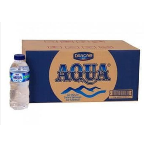 AQUA BOTOL MINI 330ML / 1 DUS ISI 24 BOTOL