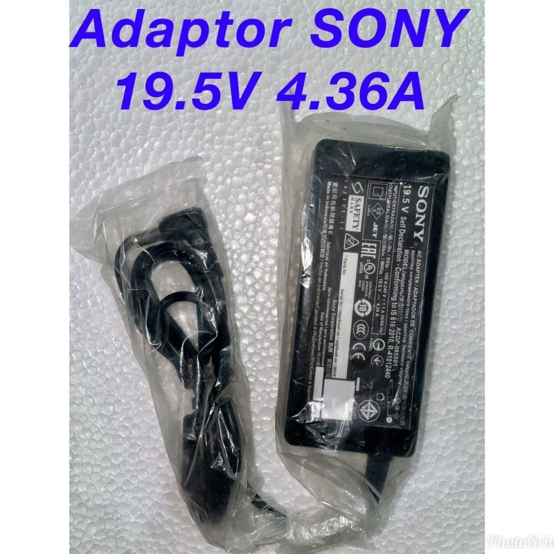 New adaptor TV Sony 19,5V 4,36A - Adaptor Sony 19,5V 4,36A Original