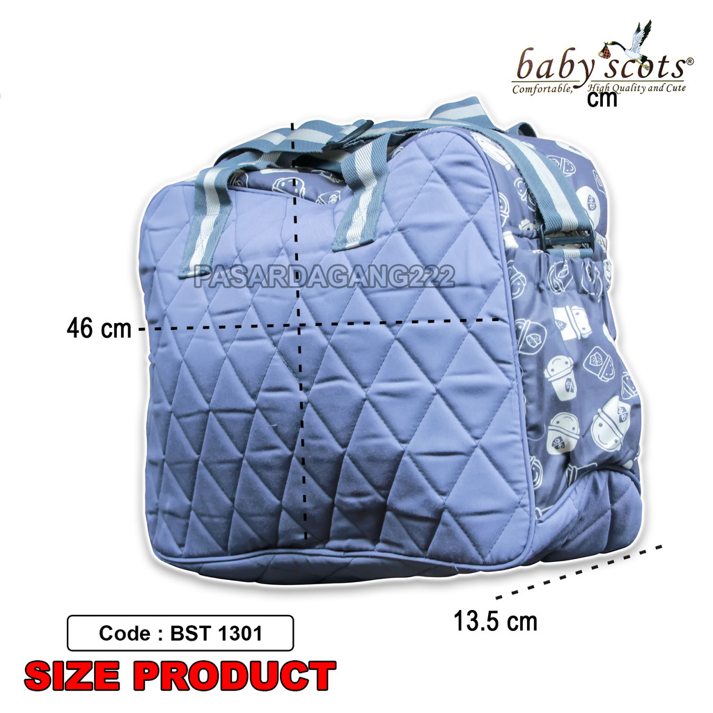 BABY SCOTS TAS BESAR PRINT CHARACTER BST1301