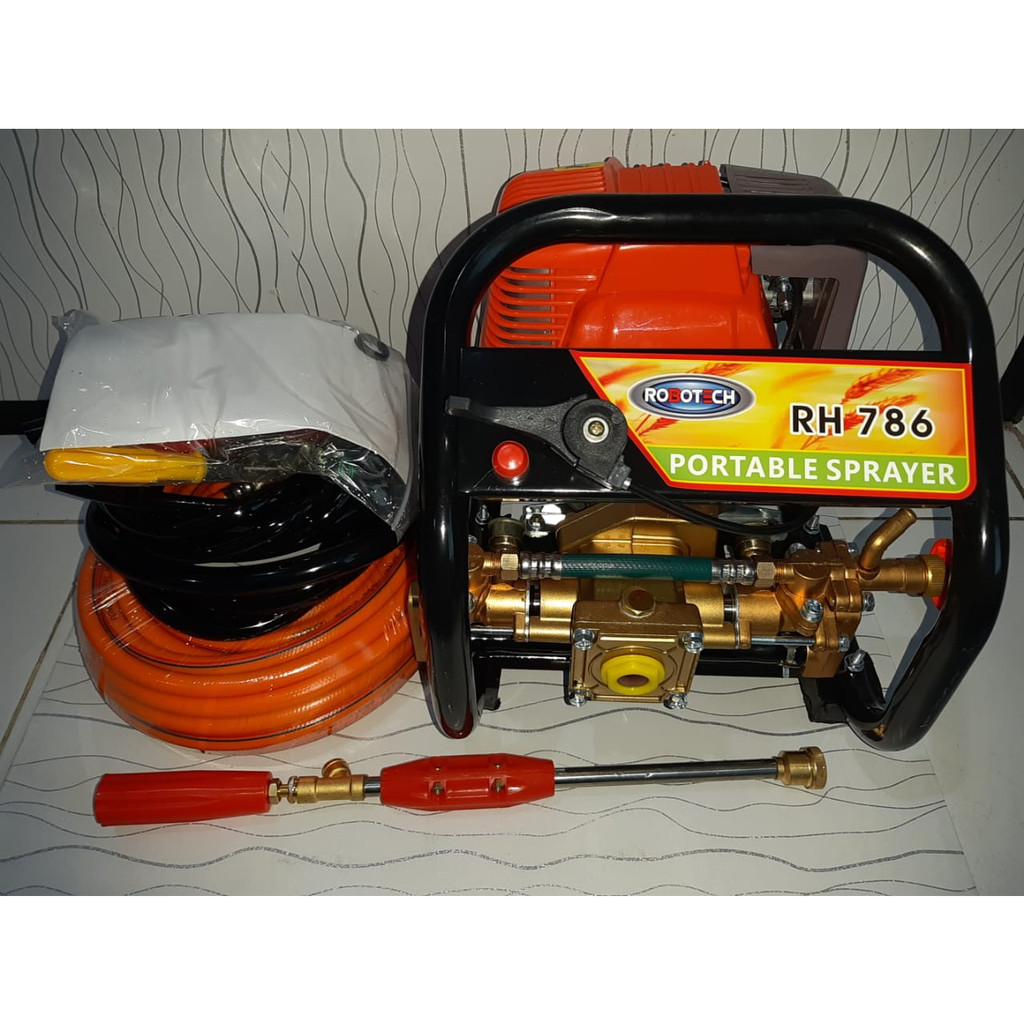 Mesin cuci mobil portable 4 tak RH 786 ROBOTECH