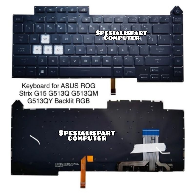 Keyboard for Asus ROG STRIX G15 G513QC G513QE G513QM G513QR G513RW G513RM G513RC G513RSbacklit